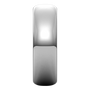 Platinum-6mm-Standard-Half-Round-Wedding-Band-Vertical-View