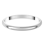 Platinum-2mm-Lightweight-Half-Round-Wedding-Band-Horizontal-View