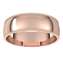 Rose-Gold-6mm-Standard-Comfort-Fit-Milgrain-Edge-Wedding-Band-Horizontal-View