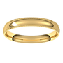 Yellow-Gold-3mm-Half-Round-Comfort-Fit-Rope-Edge-Wedding-Band-Horizontal-View