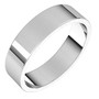 Platinum-5mm-Standard-Flat-Wedding-Band-Side-View2