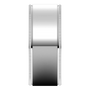 Platinum-8mm-Flat-Standard-Milgrain-Edge-Wedding-Band-Vertical-View