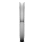 Platinum-3mm-Lightweight-Milgrain-Edge-Wedding-Band-Vertical-View