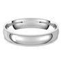 Platinum-4mm-Lightweight-Comfort-Fit-Milgrain-Edge-Wedding-Band-Horizontal-View