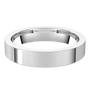 Platinum-4mm-Comfort-Fit-Flat-Wedding-Band-Horizontal-View