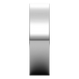 Platinum-6mm-Comfort-Fit-Flat-Wedding-Band-Vertical-View