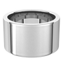 Platinum-12mm-Comfort-Fit-Flat-Wedding-Band-Horizontal-View
