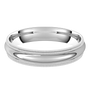 Platinum-4mm-Comfort-Fit-Double-Milgrain-Edge-Wedding-Band-Horizontal-View