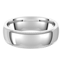 Platinum-6mm-Half-Round-Comfort-Fit-Rope-Edge-Wedding-Band-Horizontal-View
