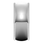 Platinum-8mm-Half-Round-Comfort-Fit-Beaded-Edge-Wedding-Band-Vertical-View