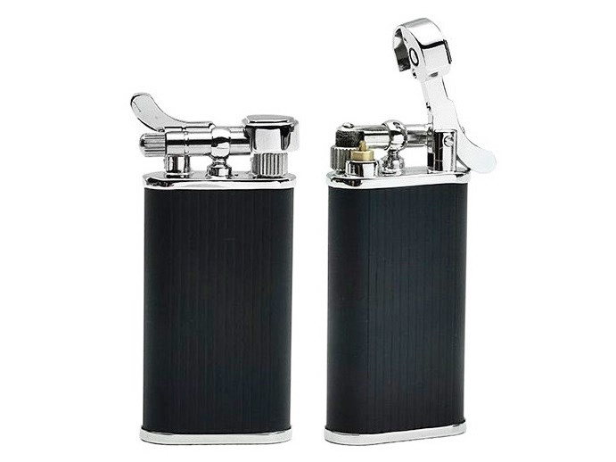 Tobacco Pipe Accessories: Lighters Peterson Pipe Lighter Grey