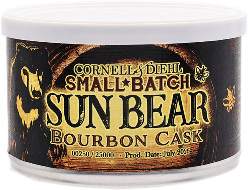 Cornell & Diehl Sun Bear Bourbon Cask Small Batch 2026 Edition