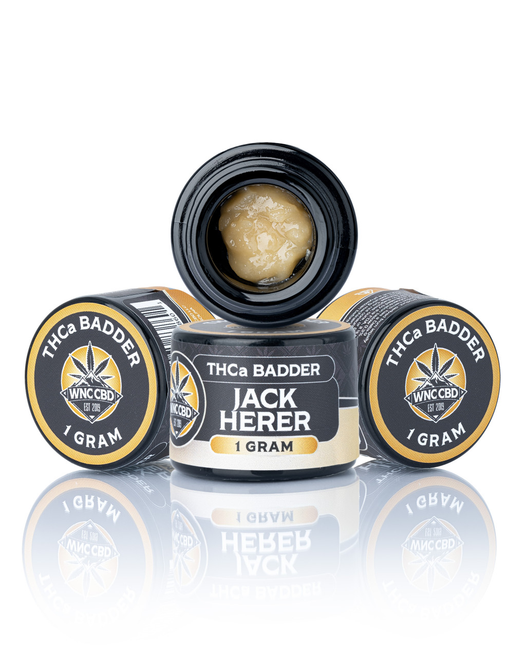 Jack Herer THCa Badder – 81% | Citrus-Pine Uplift & Creative