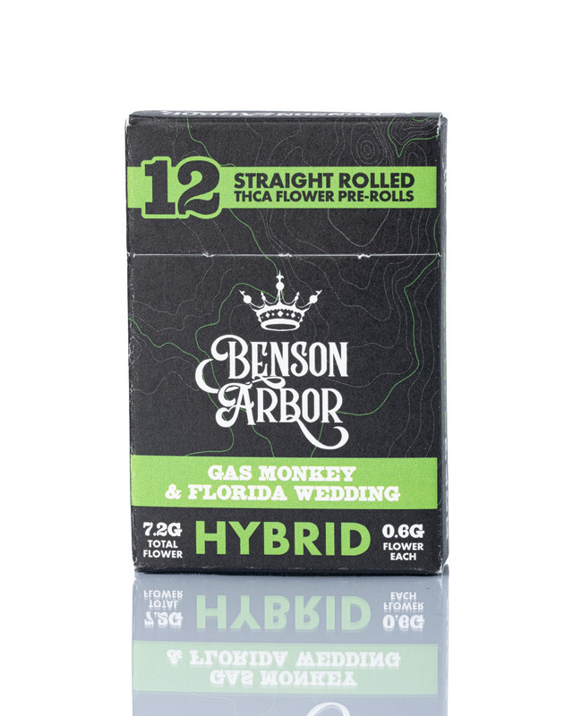 Benson Arbor Dual Strain THCa Pre-Rolls – 12-Pack of Premium Joints
