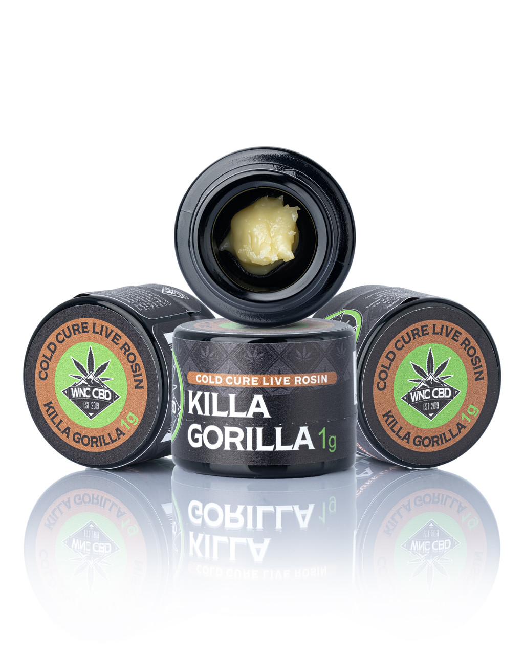 Killa Gorilla Cold Cure Rosin – 76.85% THCa | Earthy Gas Powerhouse