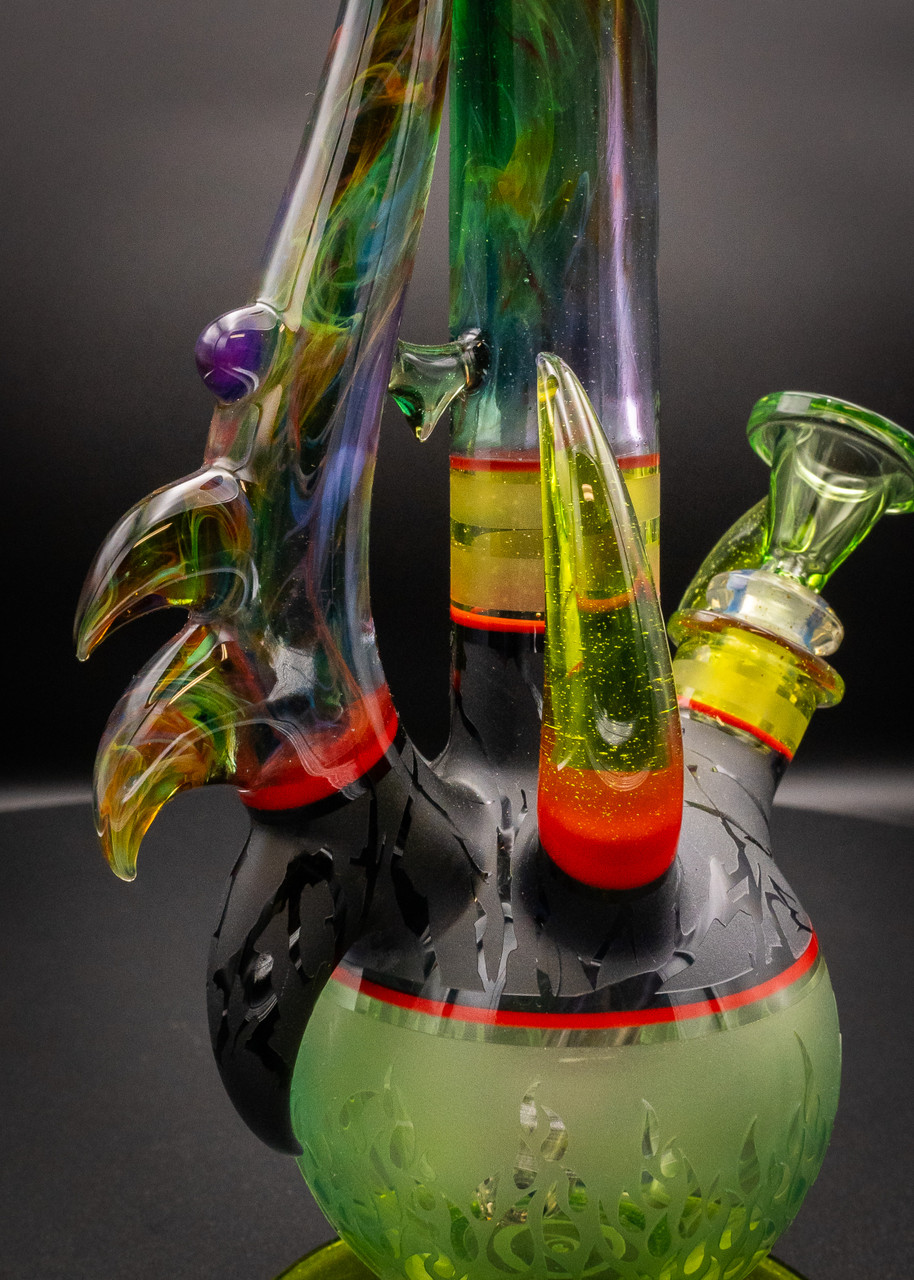 Space Through Branches Bong – JDZ Glass | WNC CBD