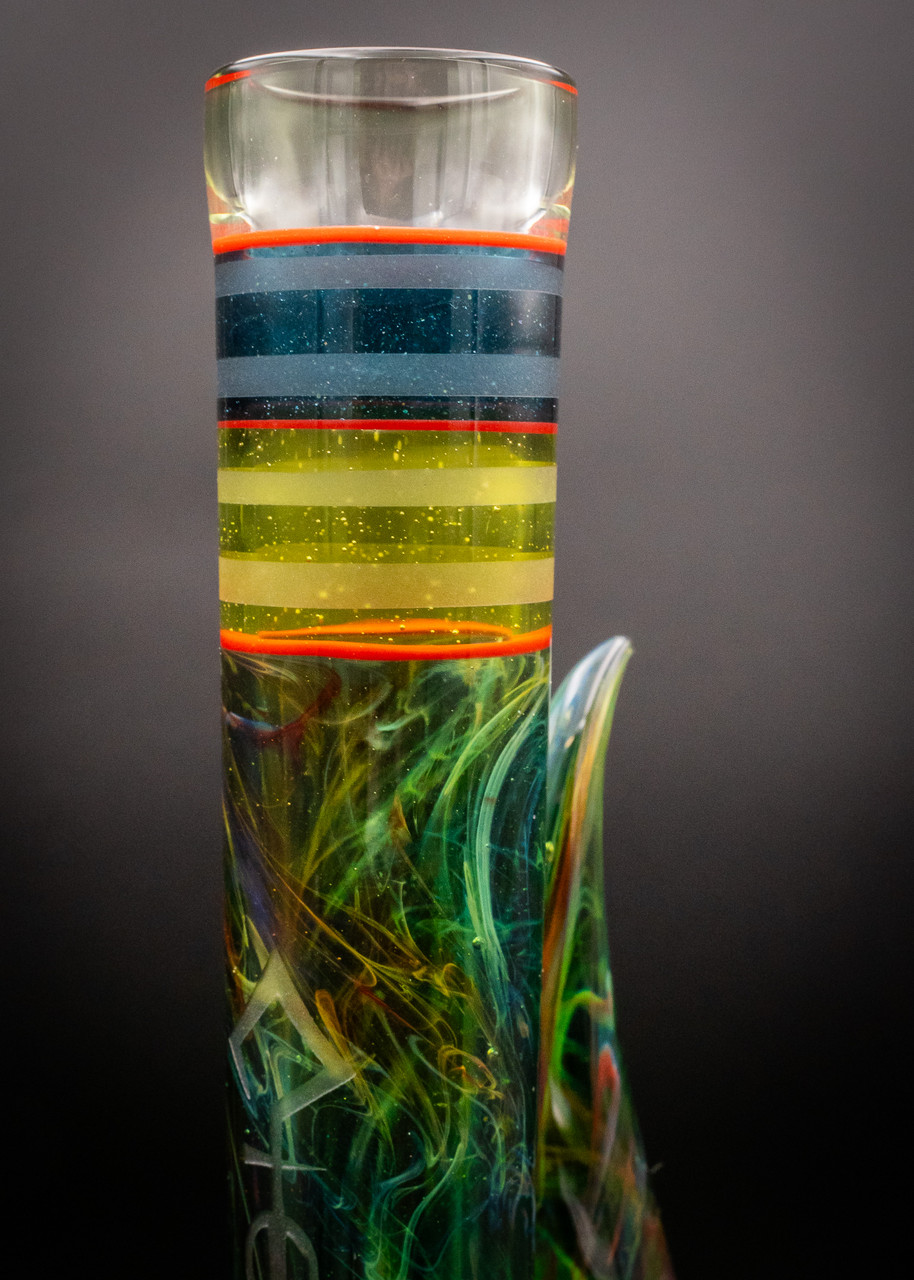 Space Through Branches Bong – JDZ Glass | WNC CBD