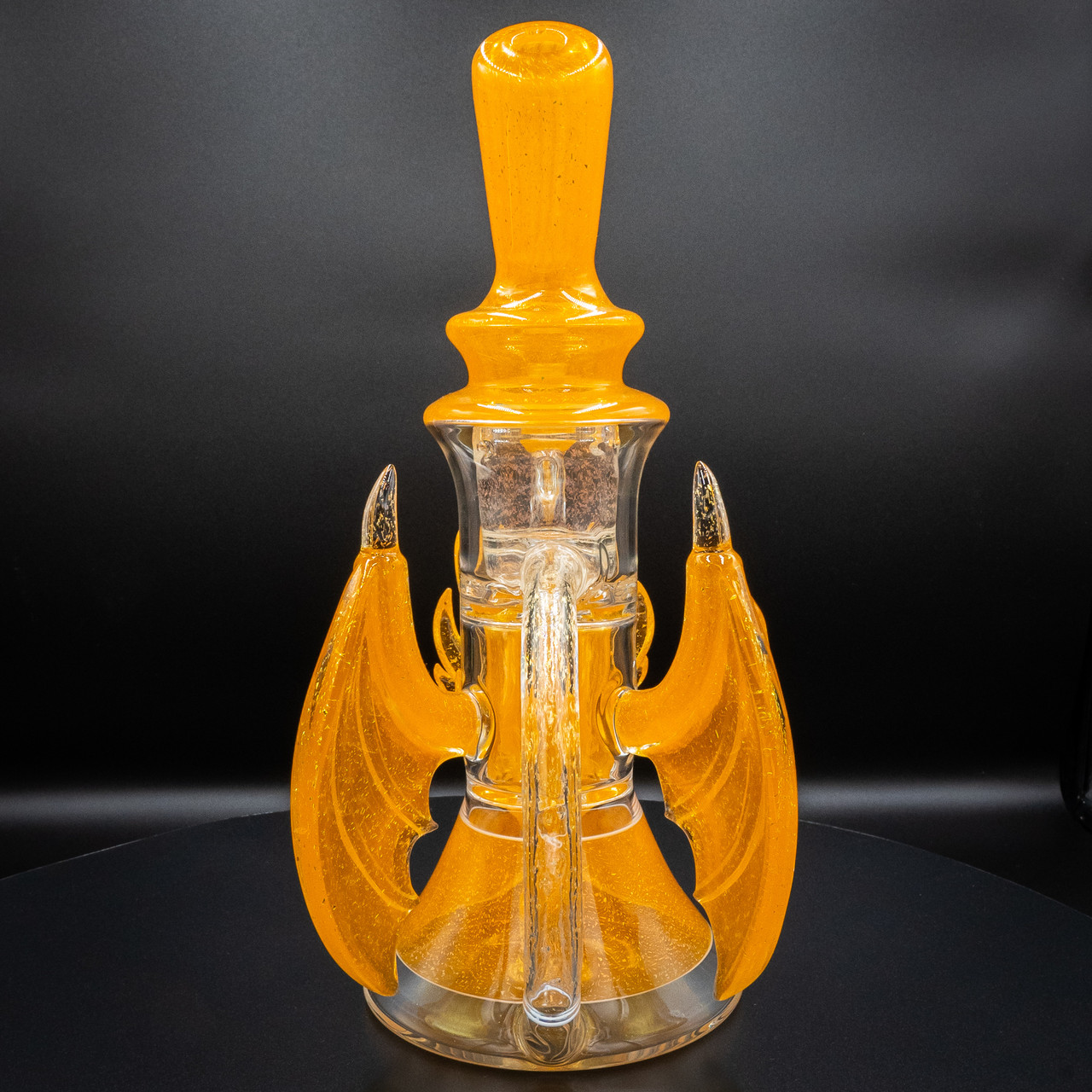Golden Dragon Pillar – Glass Art by Scoz & SubliminalSubliminal