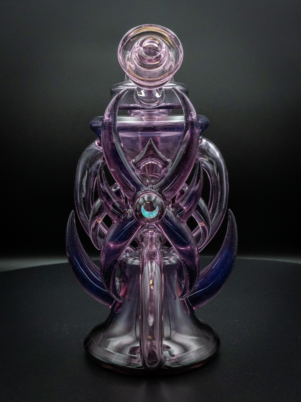 PLATEPIA MyHeroシリーズ田中ポール和樹シグネチャー ネオンパープル JDZ Nightshade Multimoon – Handblown Glass Art | WNC CBD