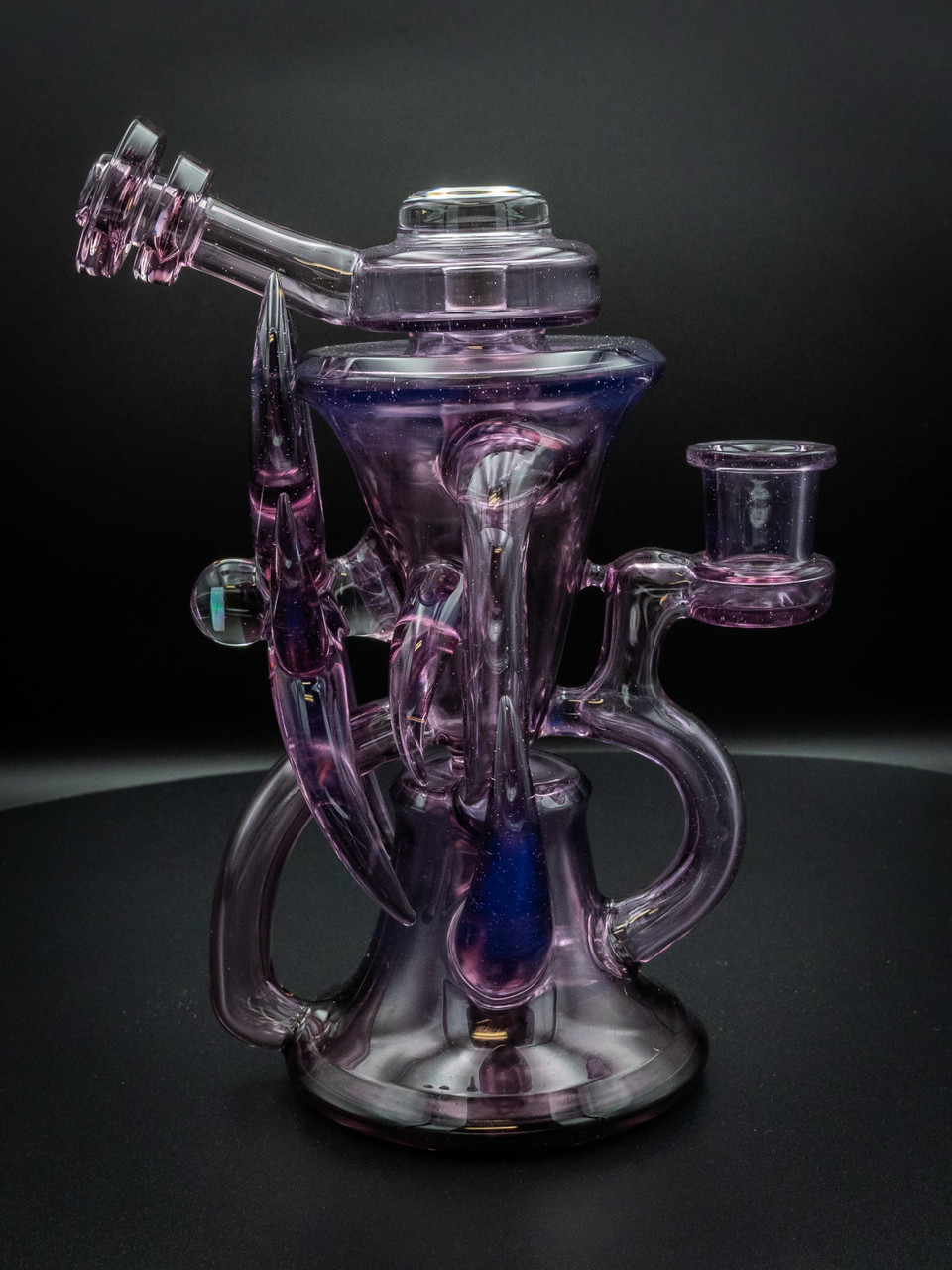 JDZ Nightshade Multimoon – Handblown Glass Art | WNC CBD