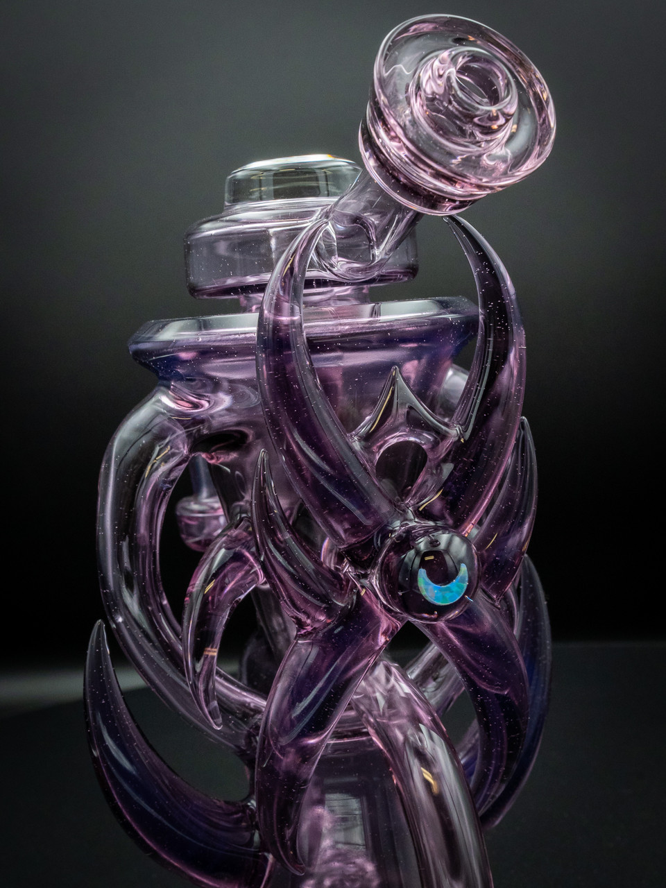 JDZ Nightshade Multimoon – Handblown Glass Art | WNC CBD