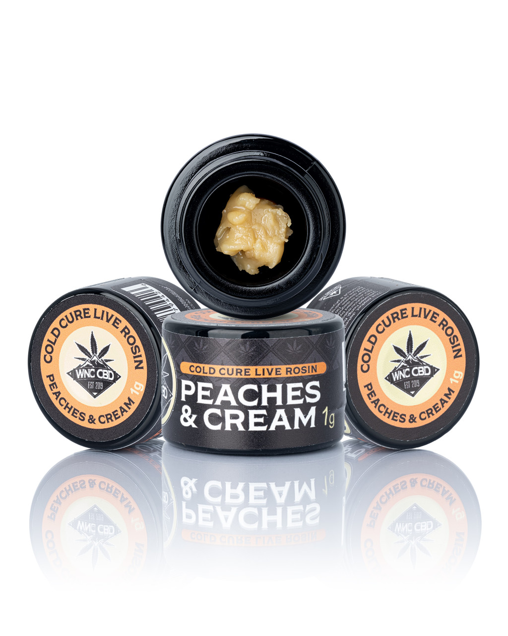 Peaches & Cream Cold Cure Live Rosin (90.104%% THCa)