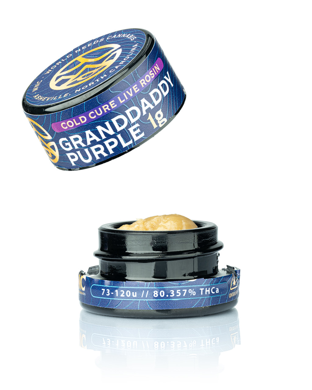 Granddaddy Purple Cold Cure Live Rosin – Terpy Cold Cure