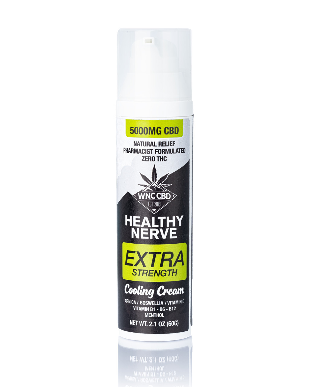 Extra Strength Healthy Nerve Cooling Topical – 5000mg CBD | WNC