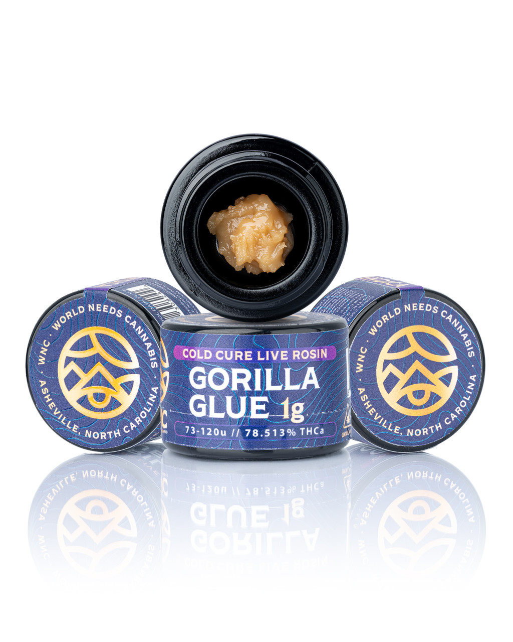 Gorilla Glue Cold Cure Live Rosin - 78.513% THCa THCa | Relaxing