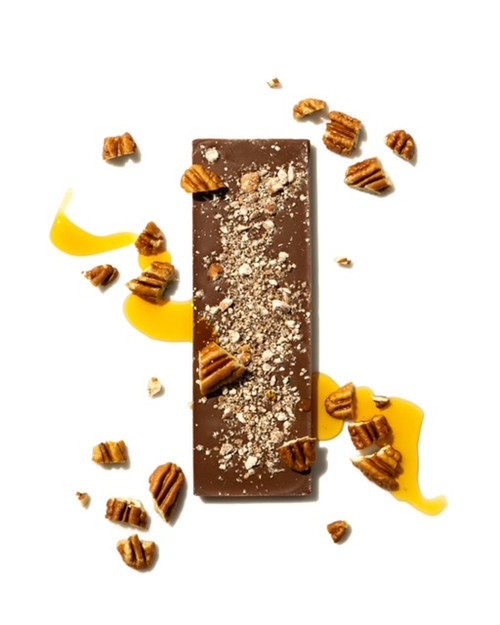 Kushies' Maple Bourbon Pecan Crunch Δ9 Chocolate Bar
