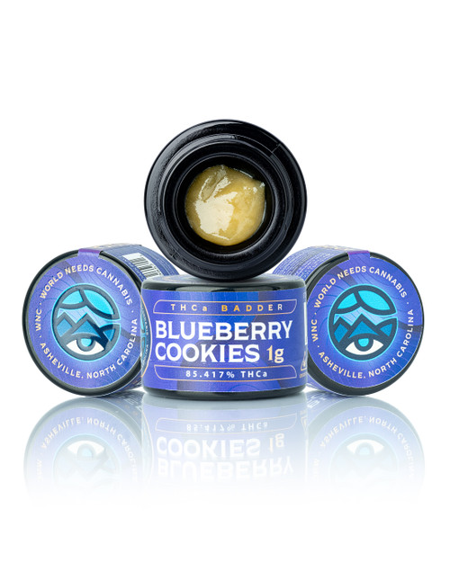 Blueberry Cookies Badder (85.417% THCa)