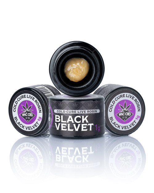 Black Velvet Cold Cure Live Rosin (86.201% THCa)