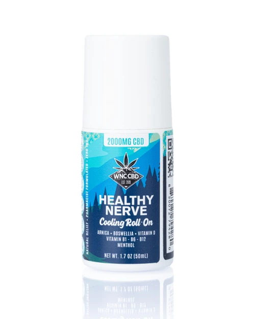 WNC CBD Healthy Nerve Cooling Roll-On 2000mg CBD