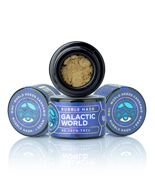 Galactic World Bubble Hash (85.191% THCa)
