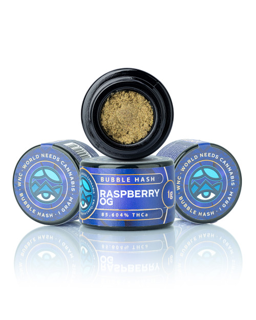 Raspberry OG Bubble Hash (85.604% THCa)