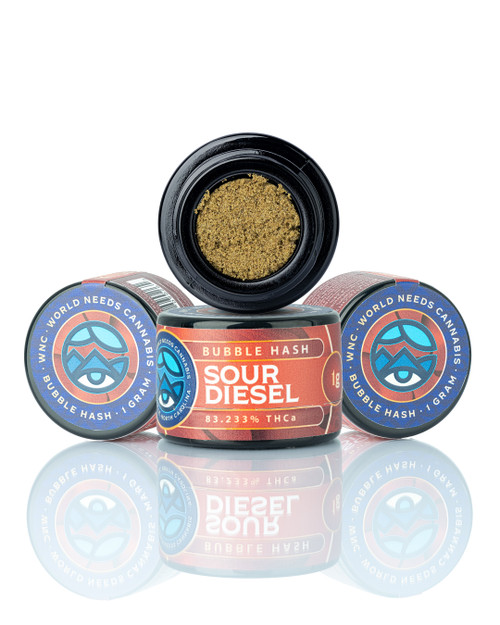 Sour Diesel Bubble Hash (83.233% THCa)