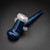 Swank Galaxy Hammer pipe in blue glass with cosmic pattern, part of Glass Accessories collection.