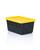 WNC Mini Storage Tote, black base with yellow lid