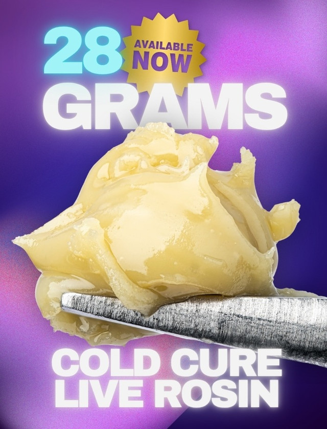 THCa Cold Cure Live Rosin 28g THCA flower — WNC CBD