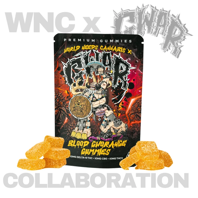 WNC x GWAR Blood Gworange Gummies THCA flower — WNC CBD
