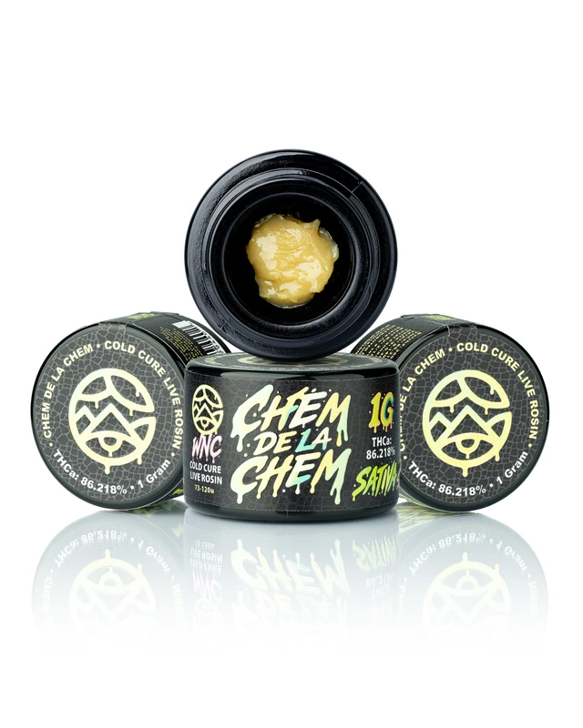 Chem De La Chem Cold Cure Live Rosin (86.218% THCa) THCA flower — WNC CBD
