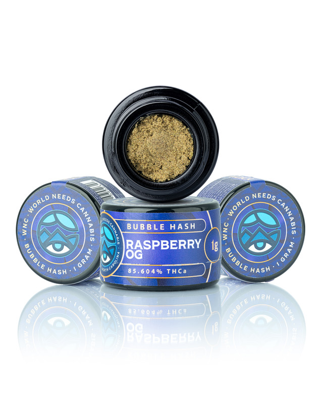 Raspberry OG Bubble Hash (85.604% THCa)