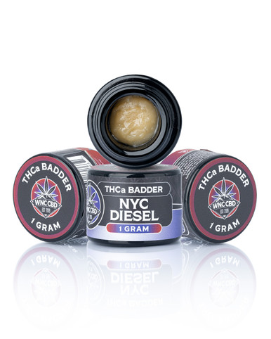 NYC Diesel THCa Badder – 81.4% | Energizing Citrus-Diesel