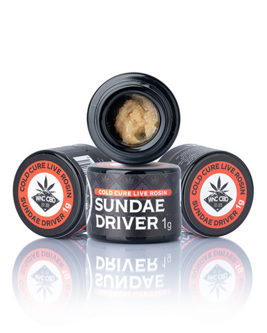 Sundae Driver Cold Cure Rosin – 76.64% THCa | Sweet & Mellow