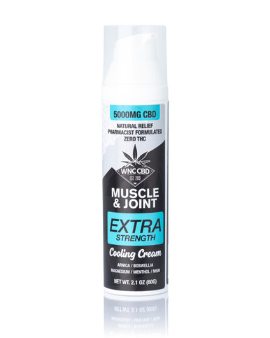 Extra Strength Muscle + Joint Recovery Topical – 5000mg CBD | WNC