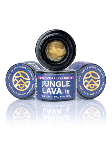 Jungle Lava Cold Cure Live Rosin - 80.214% THCa | Relaxing