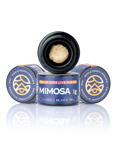 Mimosa Cold Cure Live Rosin | 88.541% THCa| Balanced Solventless Rosin