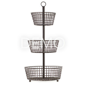 Tiered Wire Basket