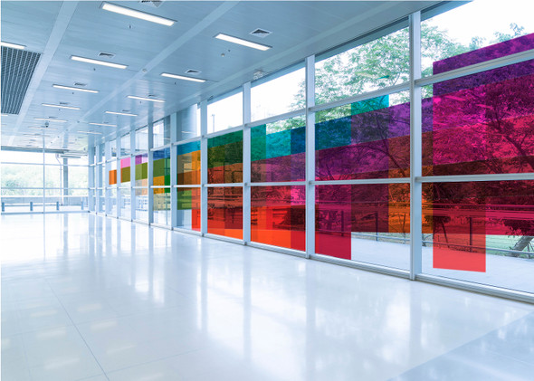 Arlon DPF 50WD Clear Vinyl Film - 4 Mil Removable Clear Window Decal Film - Low Tack Promotional Window Graphics for Clean Removal