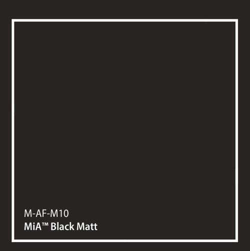 Black Matte M-AF-M10-122 | The ultimate statement—true rich black for spaces that demand drama, sophistication, and unforgettable impact.